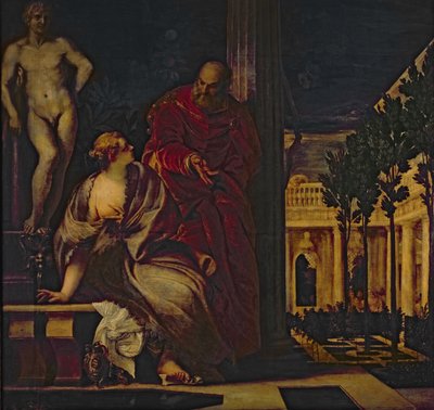 Betsabé en su tocador de Paolo Veronese